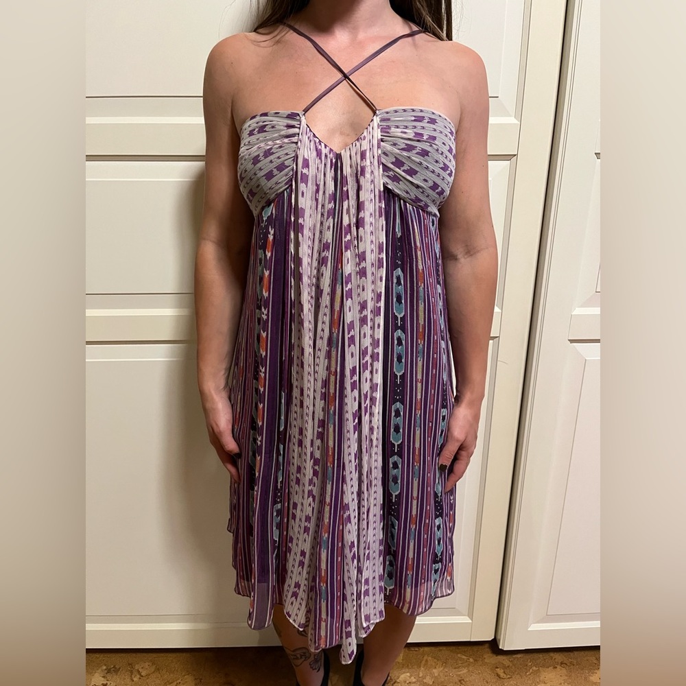 100% Silk Saja dress. Size 4.